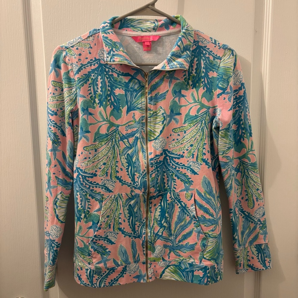 Lilly Pulitzer Full Zip Jacket